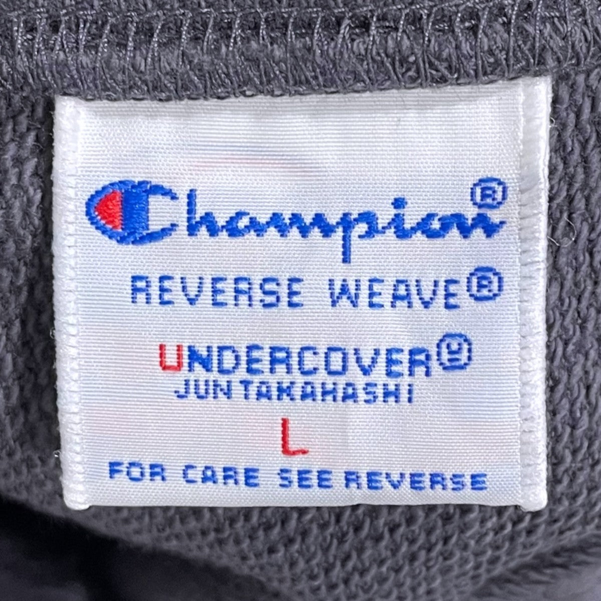 UNDERCOVER×Champion 26SS スウェットトレーナー REVERSE WEAVE Crew Neck Sweatshirt リバースウィーブ クルーネックスウェットシャツ C8-D017 古着・中古-8枚目のアイテム画像