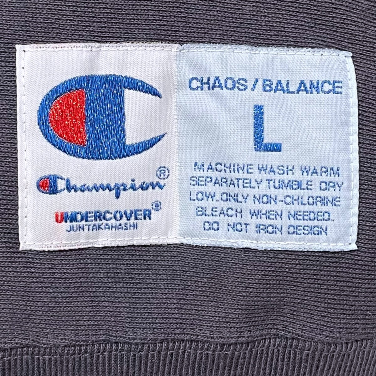 UNDERCOVER×Champion 26SS スウェットトレーナー REVERSE WEAVE Crew Neck Sweatshirt リバースウィーブ クルーネックスウェットシャツ C8-D017 古着・中古-9枚目のアイテム画像
