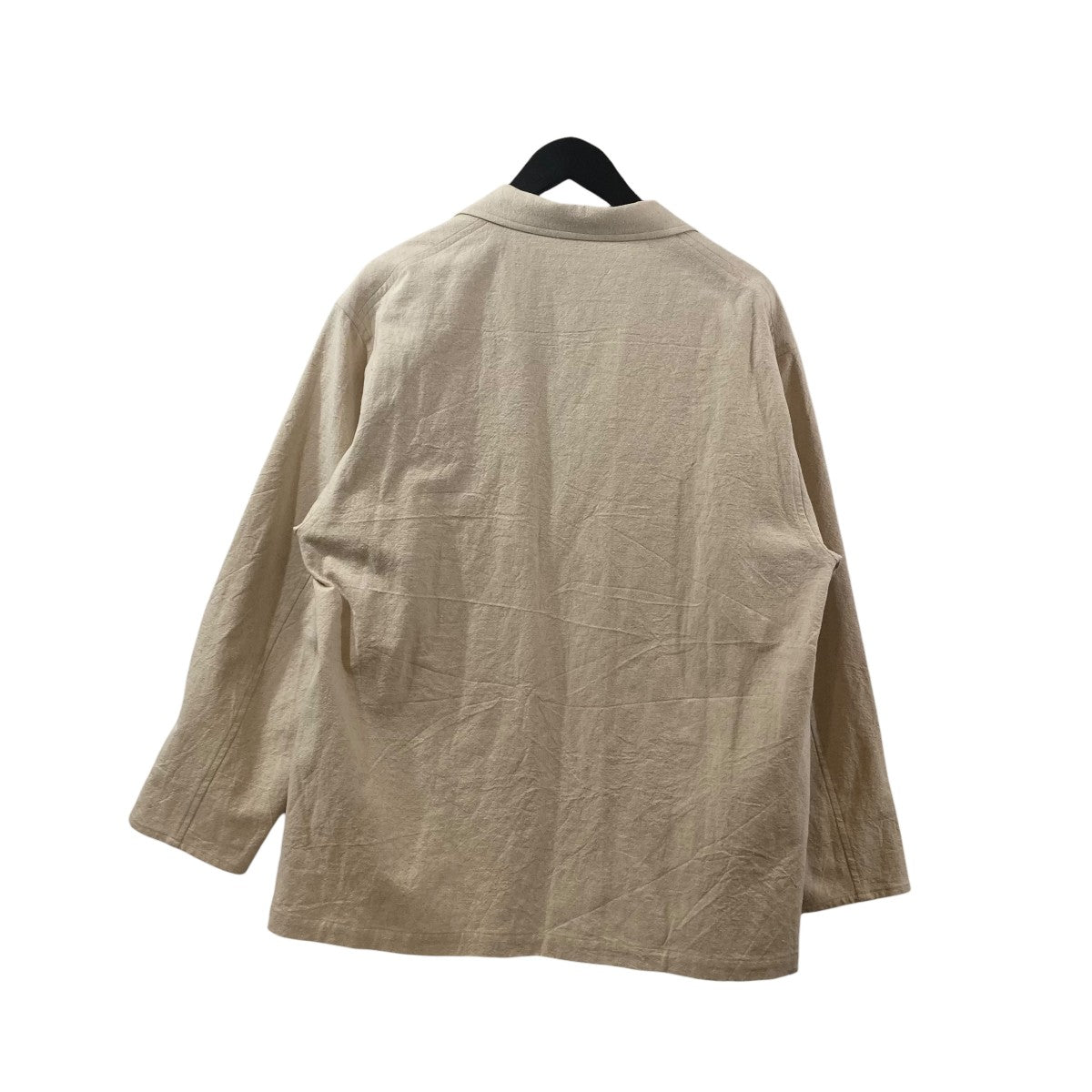 blurhms Cotton Linen Work JacketテーラードジャケットbROOTS23S04 古着・中古-2枚目のアイテム画像