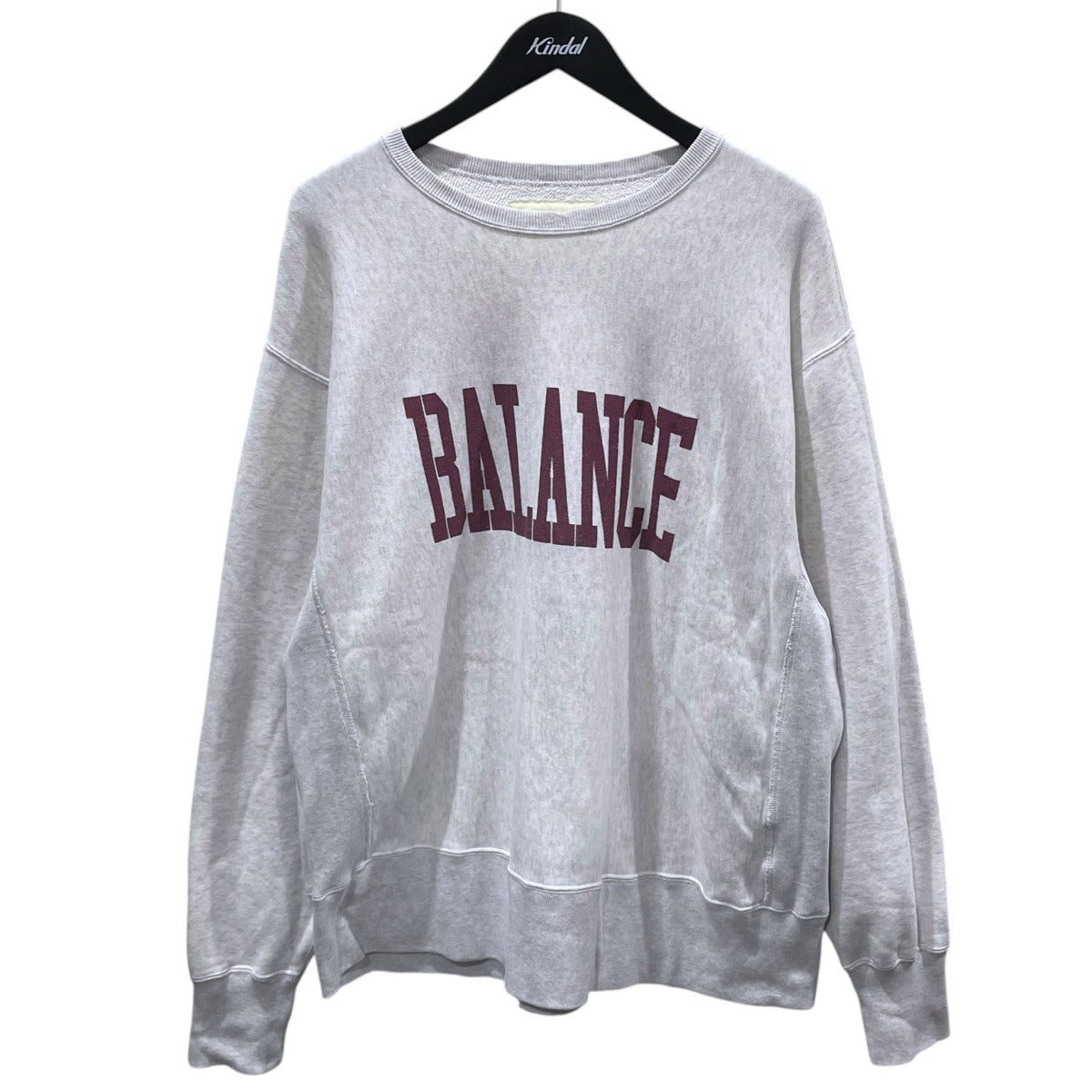 23AW スウェットトレーナー COLLEGE SIDE LIB SWEAT カレッジサイドリブスウェット AN261