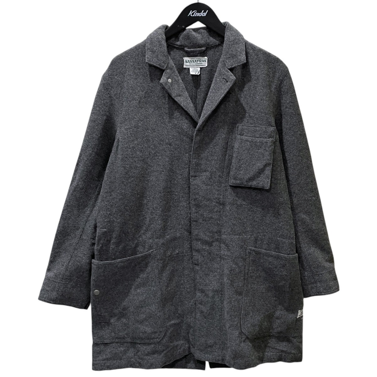 ハーフコート FALL LEAF COAT (WOOL BLANKET) フォールリーフコート (ウールブランケット)