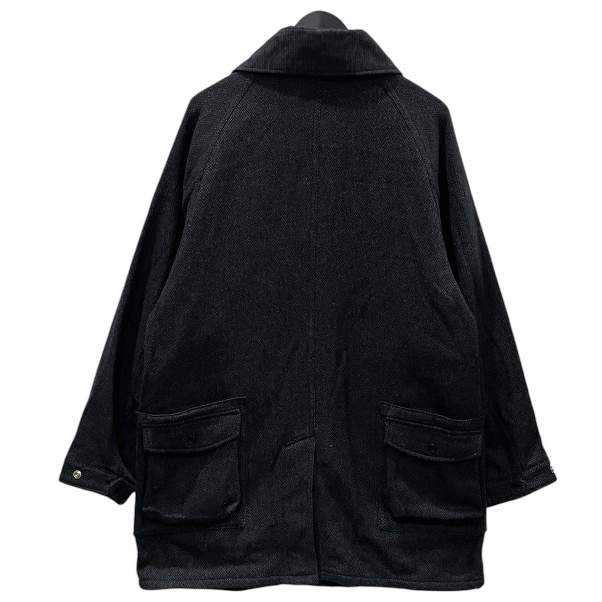 SASSAFRAS ヘリンボーンコート Digs Crew Tube Coat ディグスクルーチューブコート 古着・中古-2枚目のアイテム画像