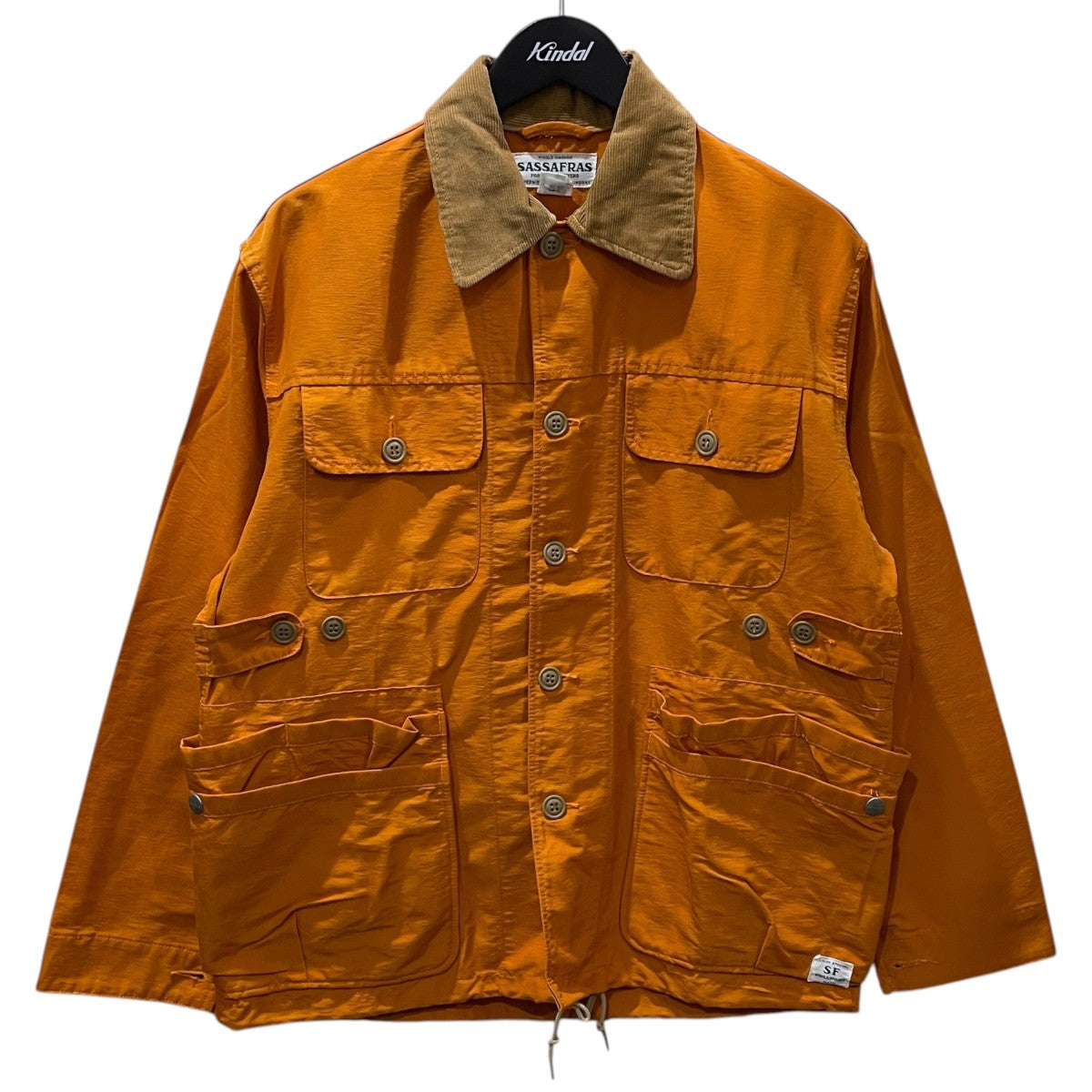 SASSAFRAS(ササフラス) 24SS 60／40クロス コーデュロイ襟ジャケット