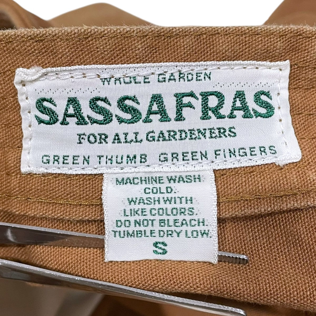 SASSAFRAS ペインターパンツ Whole Pruner Pants ホールプルーナーパンツ 古着・中古-8枚目のアイテム画像