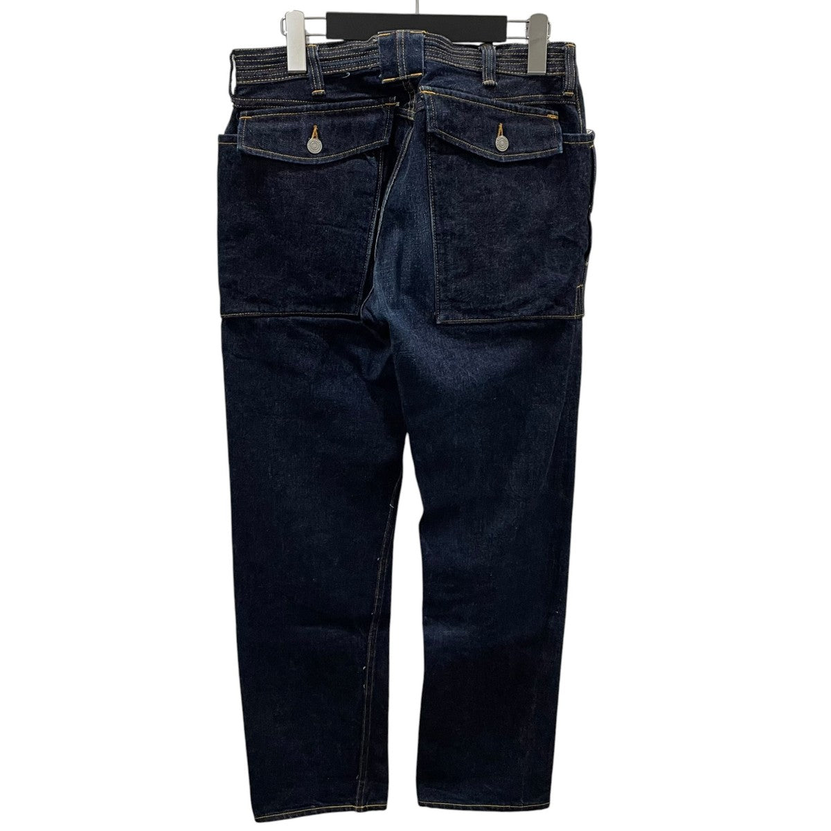 SASSAFRAS デニムパンツ Botanical Scout Pants ボタニカルスカウトパンツ 古着・中古-2枚目のアイテム画像