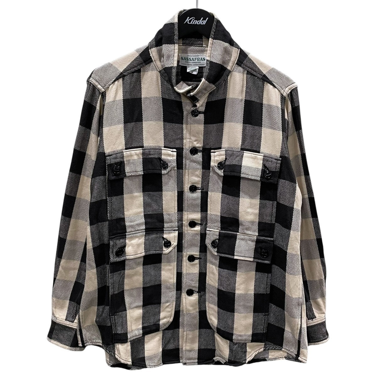 20AW ブロックチェック柄ジャケット Botanical Eagle Scout Half ボタニカル イーグル スカウト ハーフ
