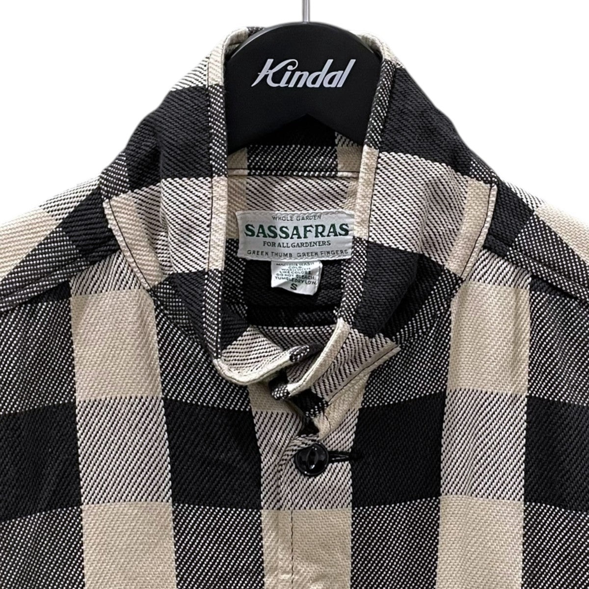20AW ブロックチェック柄ジャケット Botanical Eagle Scout Half ボタニカル イーグル スカウト ハーフ