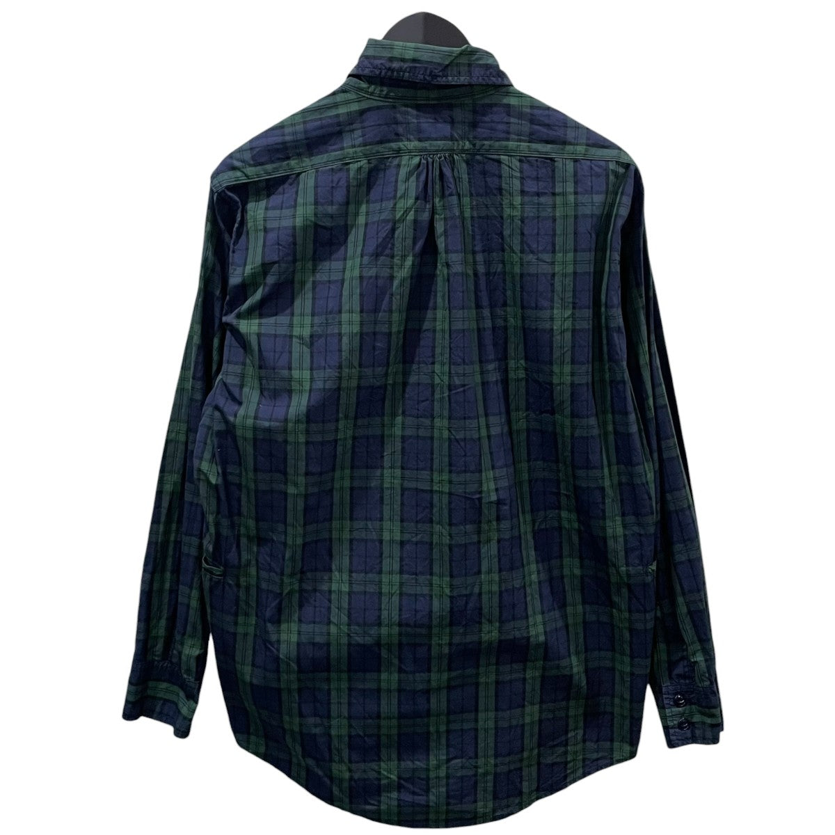 SASSAFRAS ブラックウォッチチェック柄シャツ 古着・中古-2枚目のアイテム画像