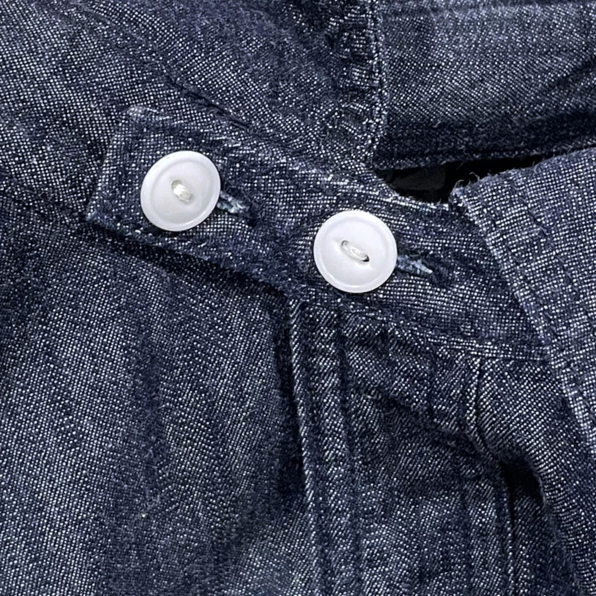 SASSAFRAS デニムシャツ 古着・中古-5枚目のアイテム画像