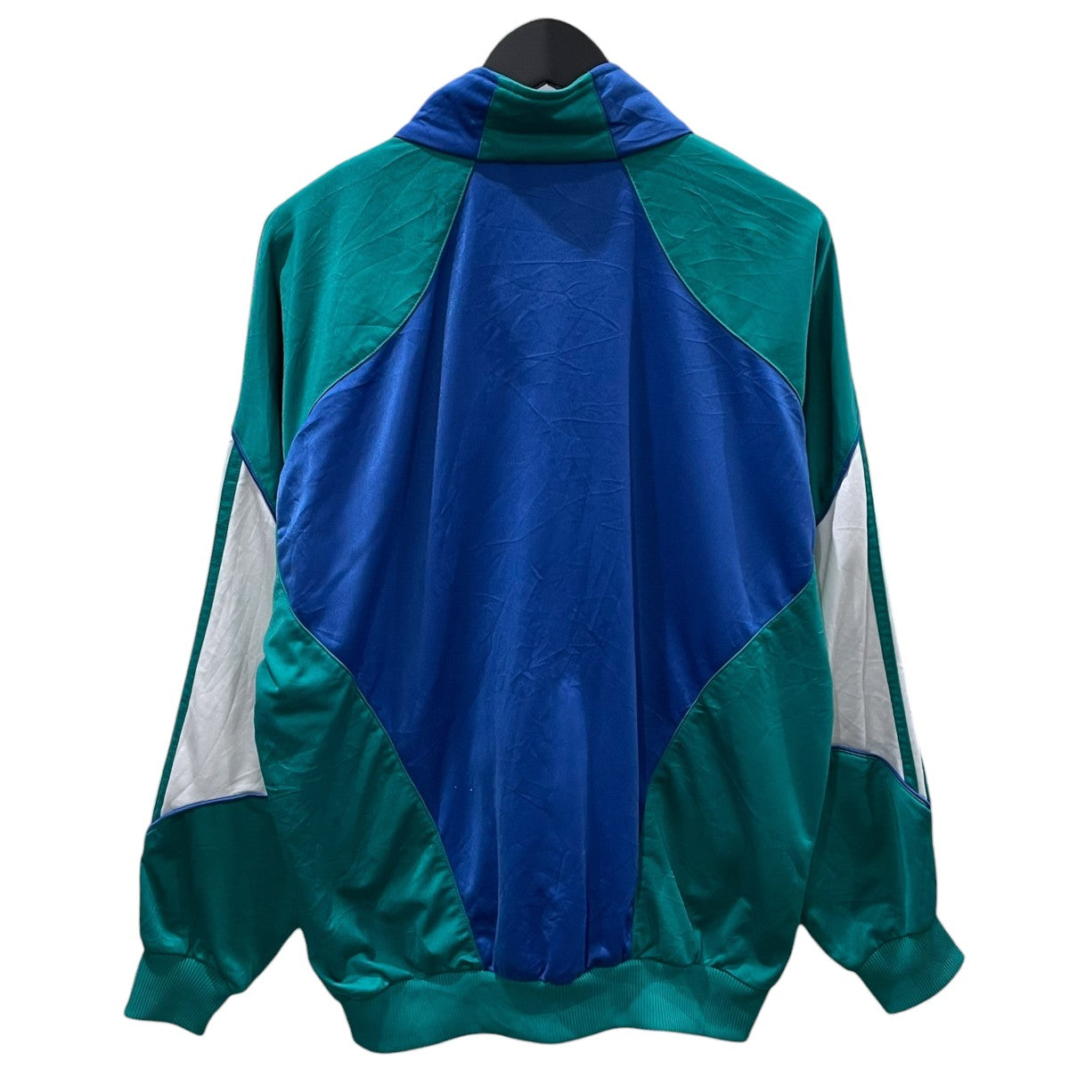 adidas(アディダス) 80s-90sトラックジャケット 銀タグ グリーン・ブル