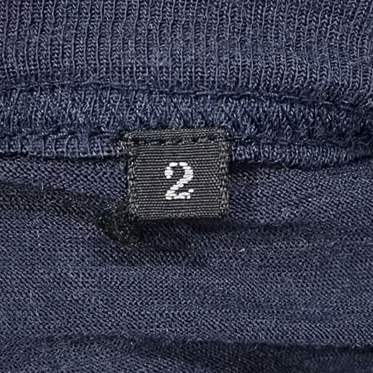 NBYA．H ビッグシルエット半袖カットソー Washable Merino Tee SS ォッシャブルメリノティー ショートスリーブ ASSN-200313 古着・中古-6枚目のアイテム画像