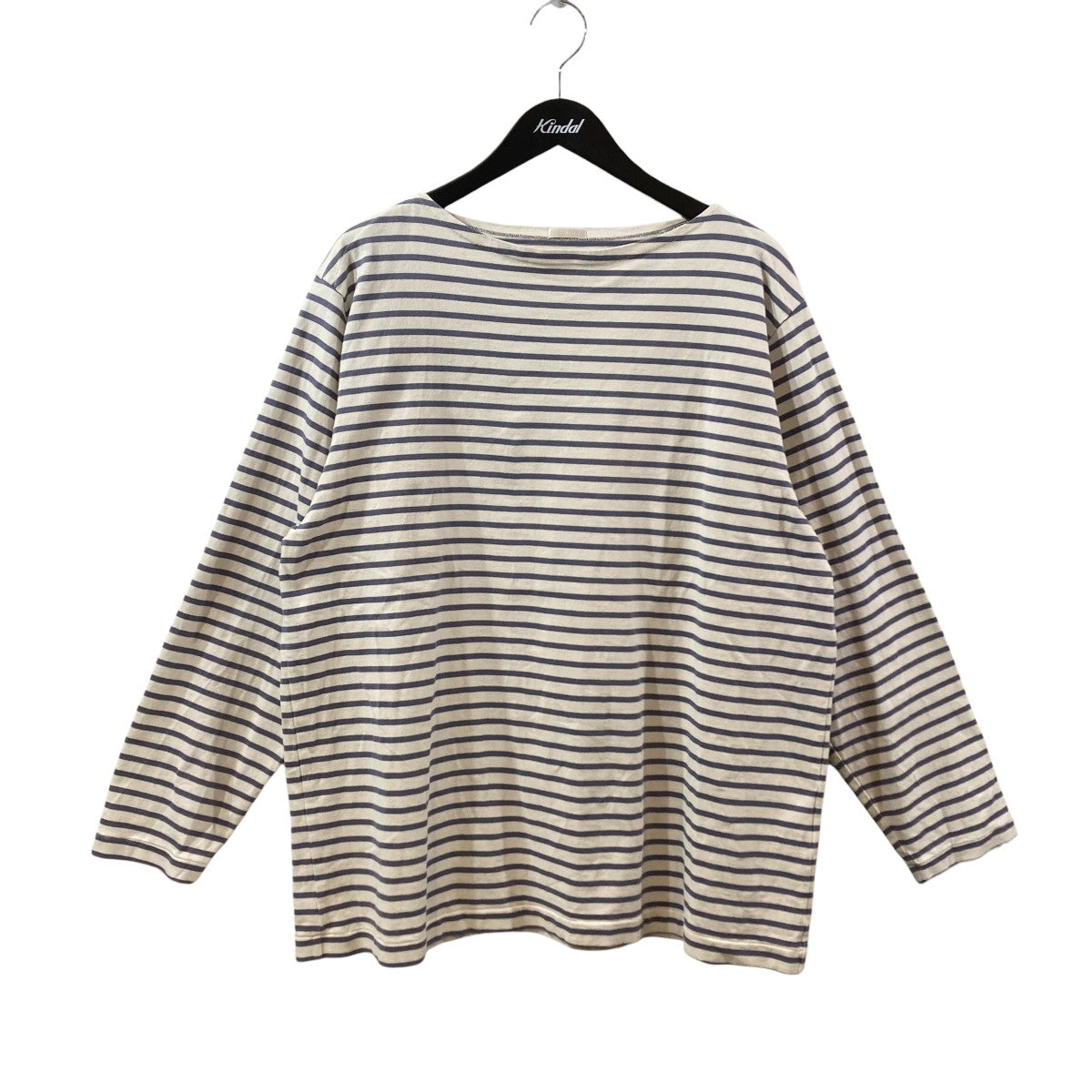 COMOLI ボーダーロングスリーブTシャツT01-05017 古着・中古-1枚目のアイテム画像