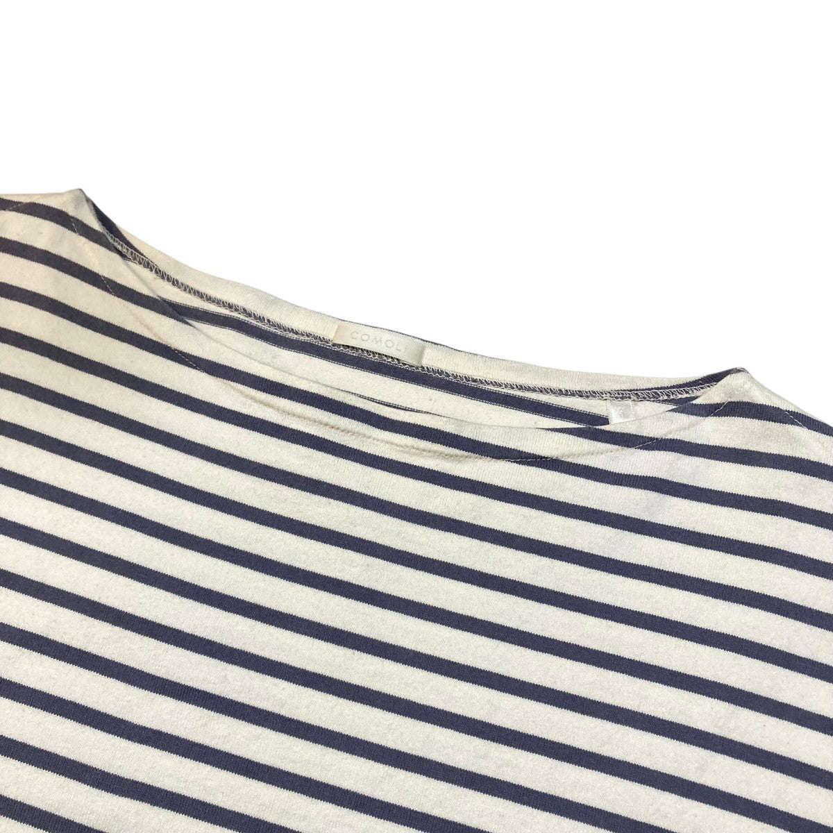 COMOLI ボーダーロングスリーブTシャツT01-05017 古着・中古-3枚目のアイテム画像