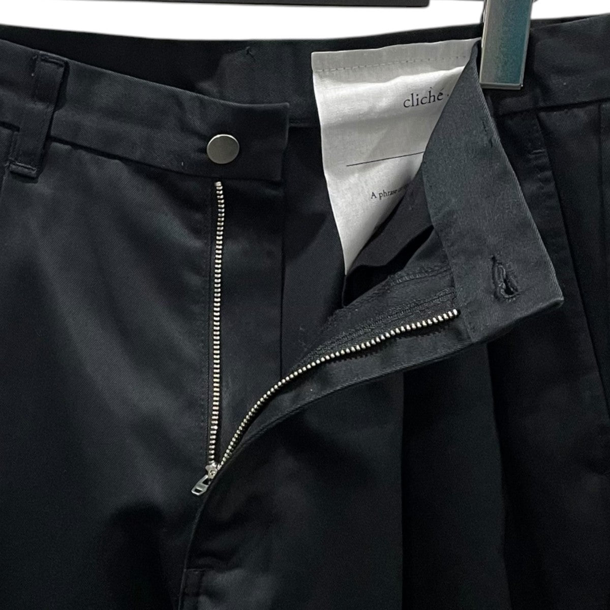 cliche(クリシェ) タックワイドパンツ EX WIDE TROUSERS エクストラ