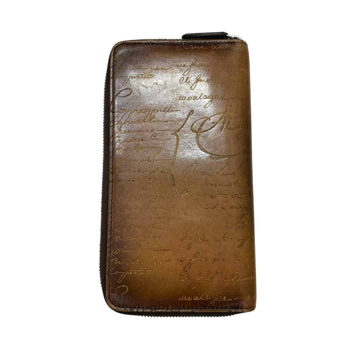 Berluti イタウバ スクリットレザー ロング ジップウォレット長財布 古着・中古-2枚目のアイテム画像