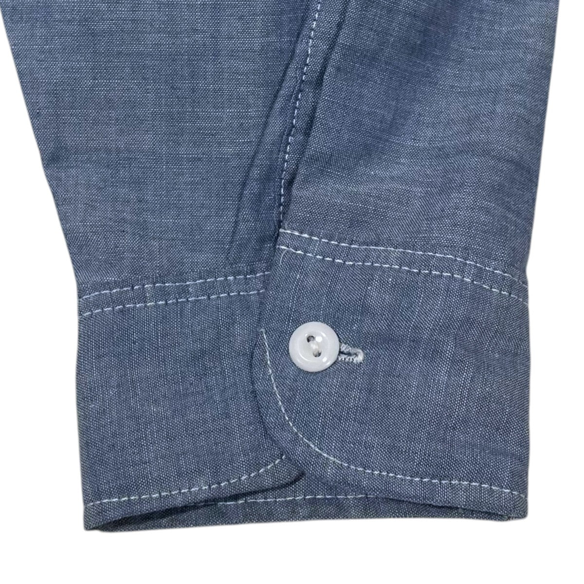 BIG MAC 70s シャンブレーワークシャツ ペンプレスト CHEMBRAY WORK SHIRT PENN-PREST 古着・中古-4枚目のアイテム画像