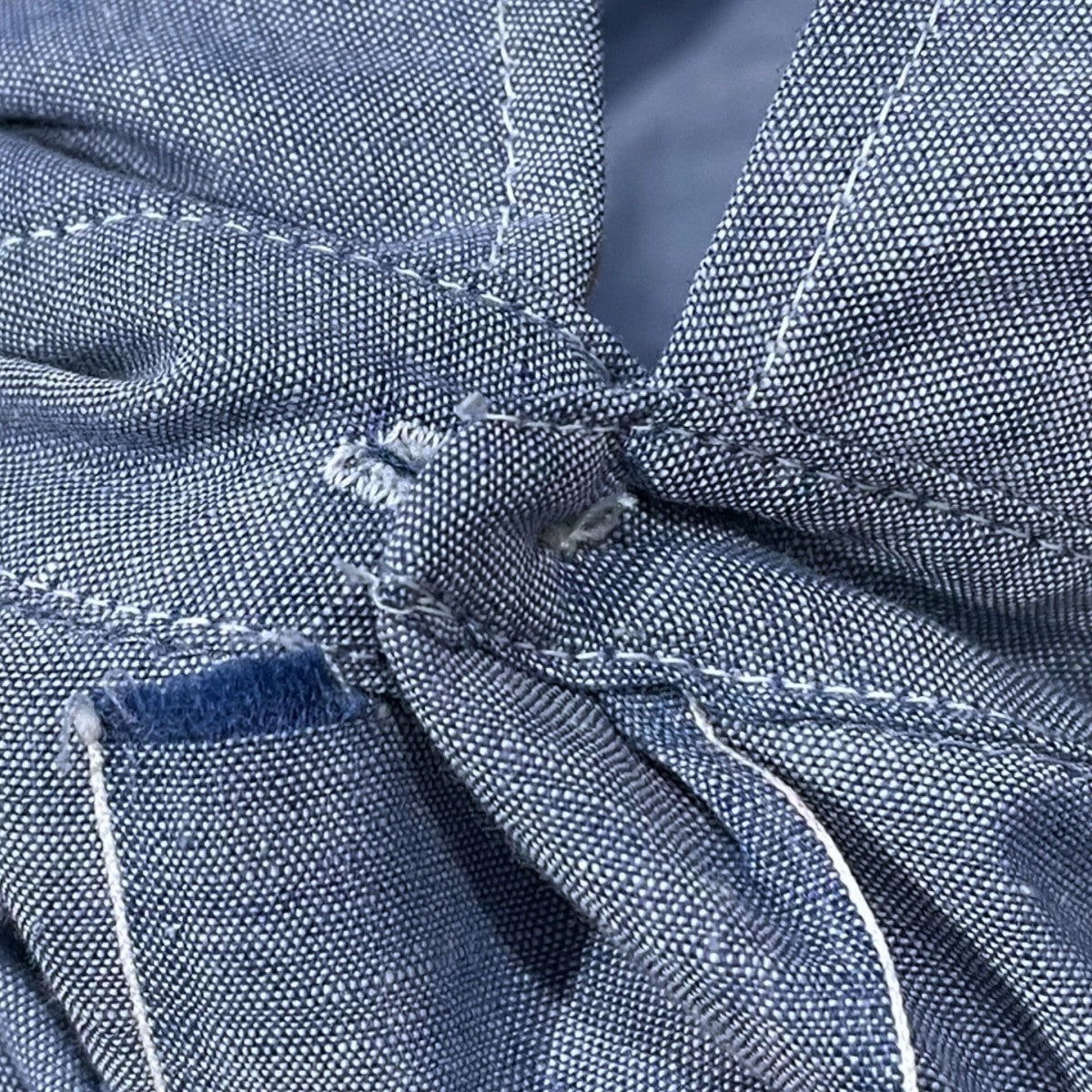 BIG MAC 70s シャンブレーワークシャツ ペンプレスト CHEMBRAY WORK SHIRT PENN-PREST 古着・中古-8枚目のアイテム画像