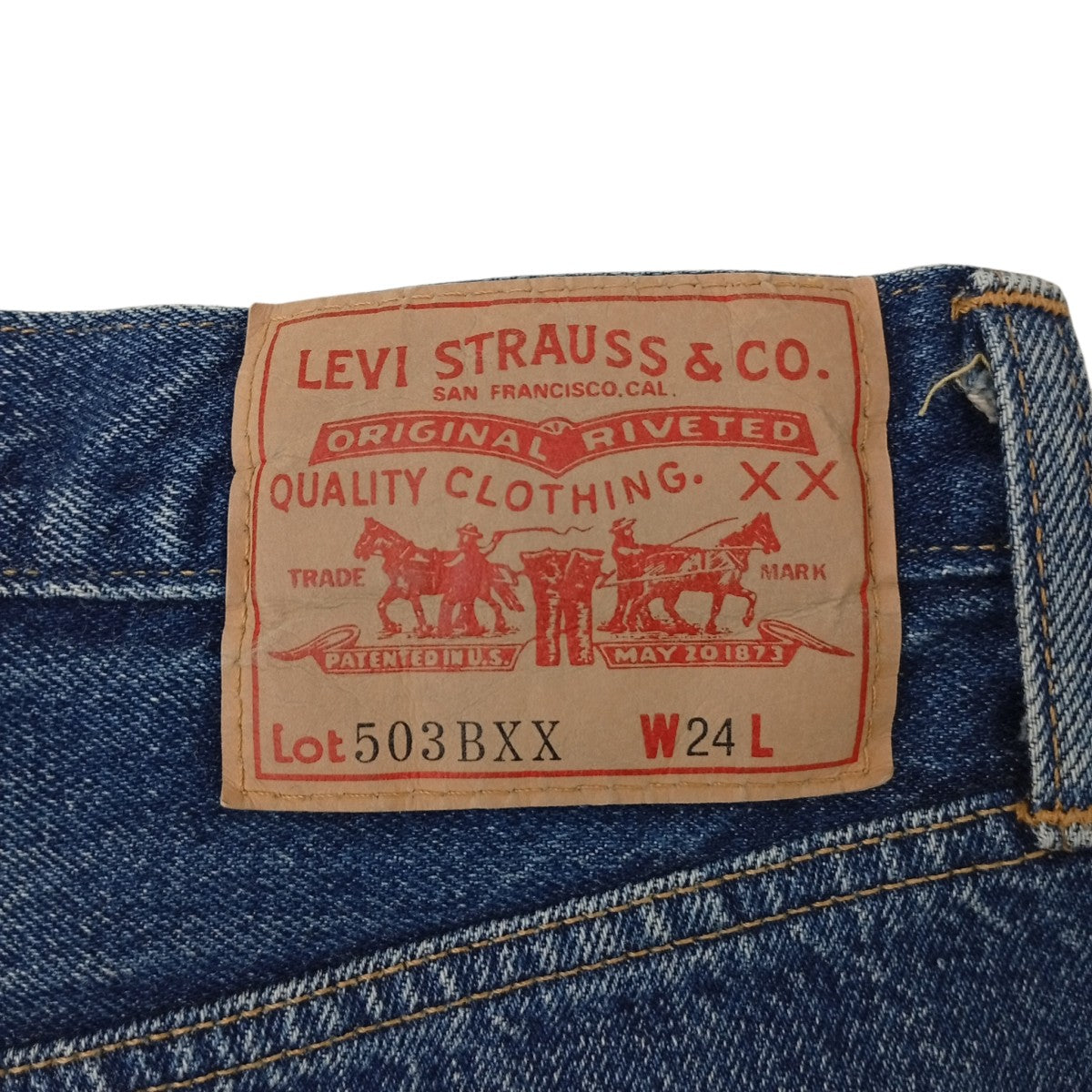 LEVI’S VINTAGE CLOTHING デニムパンツ86197-0005 古着・中古-6枚目のアイテム画像