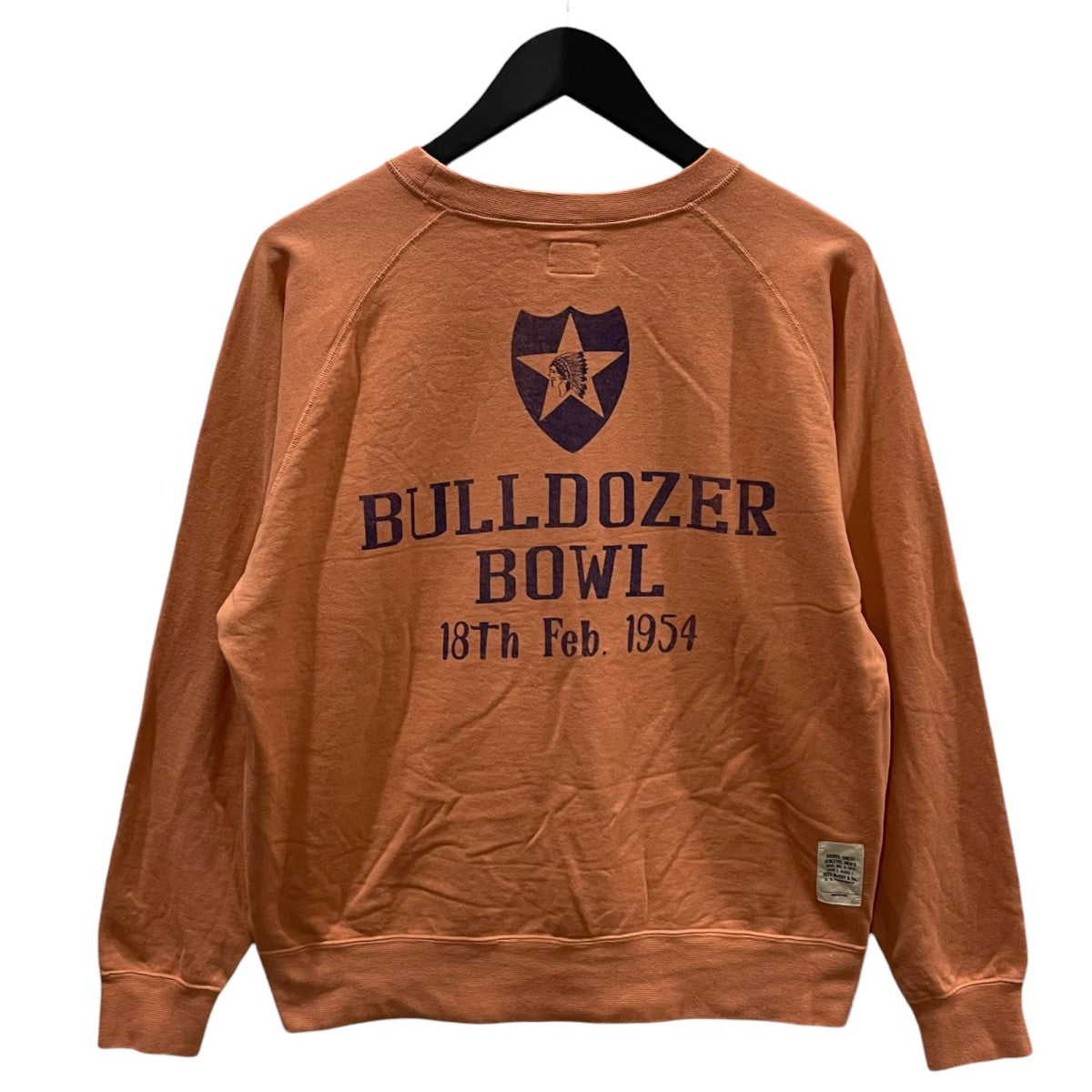 23AW マリリンモンロー プリントスウェットトレーナー MILITARY GARMENT DYEING SWEATSHIRT MARILYN MONROE ANYTHING GOES TMC2358