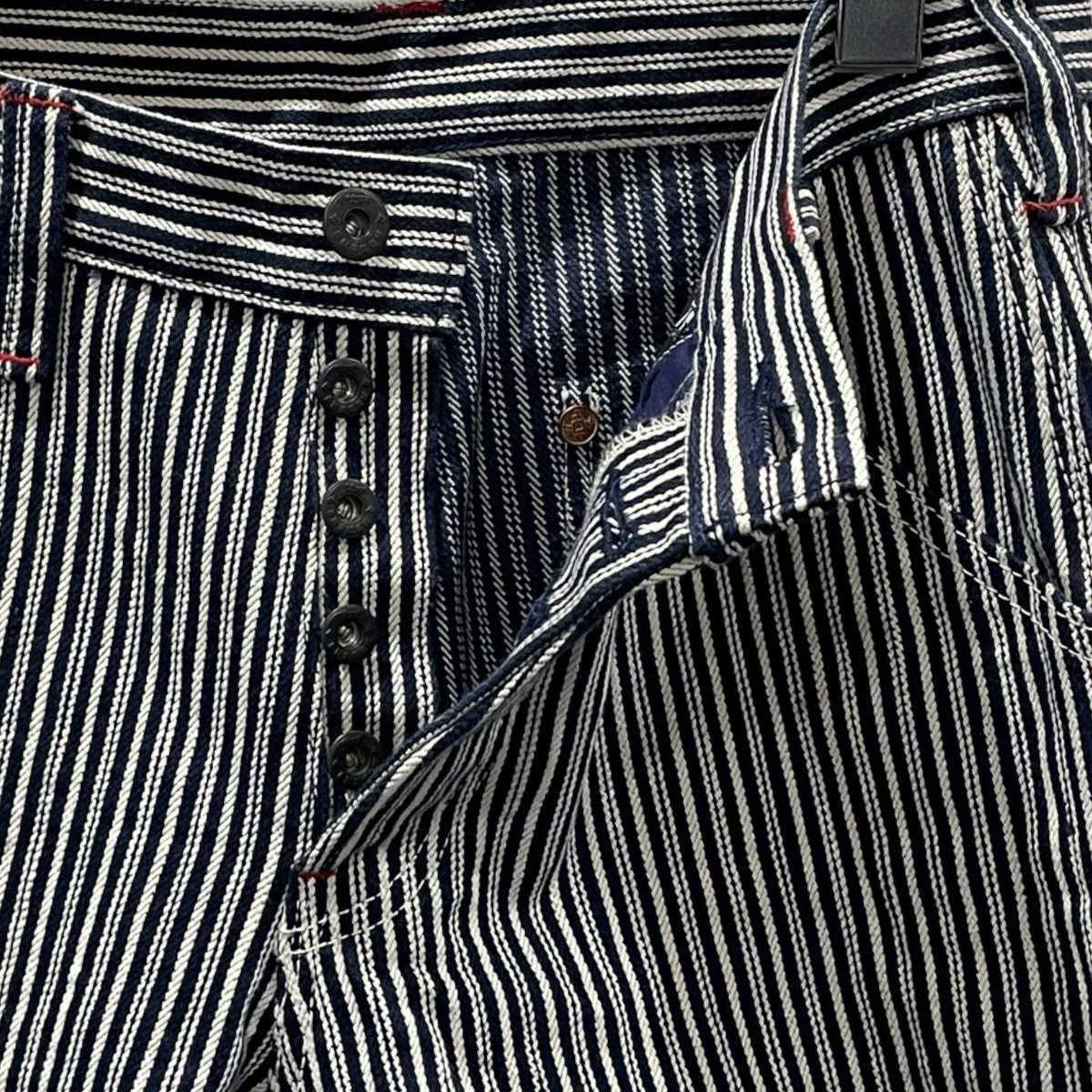 ストライプ柄パンツ HICKORY PAINTER PANTS ヒッコリーペインターパンツ」