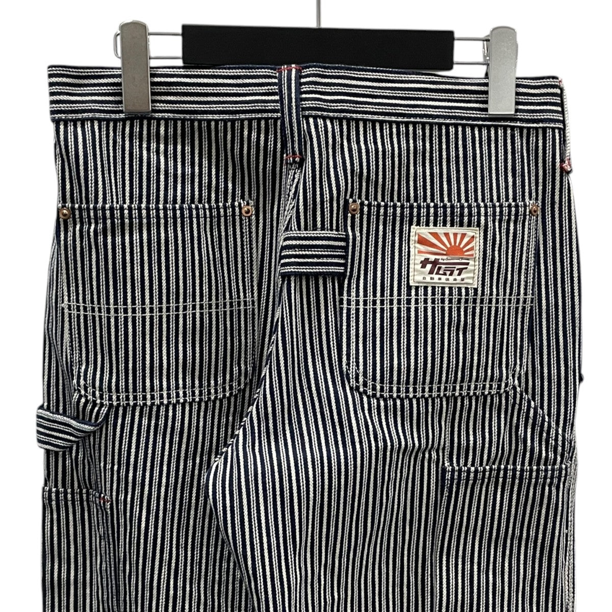 ストライプ柄パンツ HICKORY PAINTER PANTS ヒッコリーペインターパンツ」