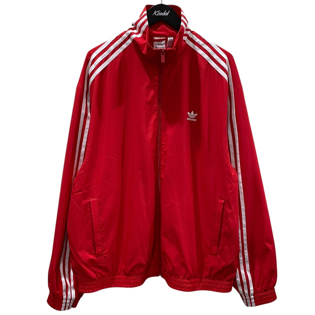 adidas originals 23AW ジップアップジャケット ADILENIUM OVERSIZED TRACK TOP アディレニウム オーバーサイズ トラックトップ IV9336 古着・中古-1枚目のアイテム画像