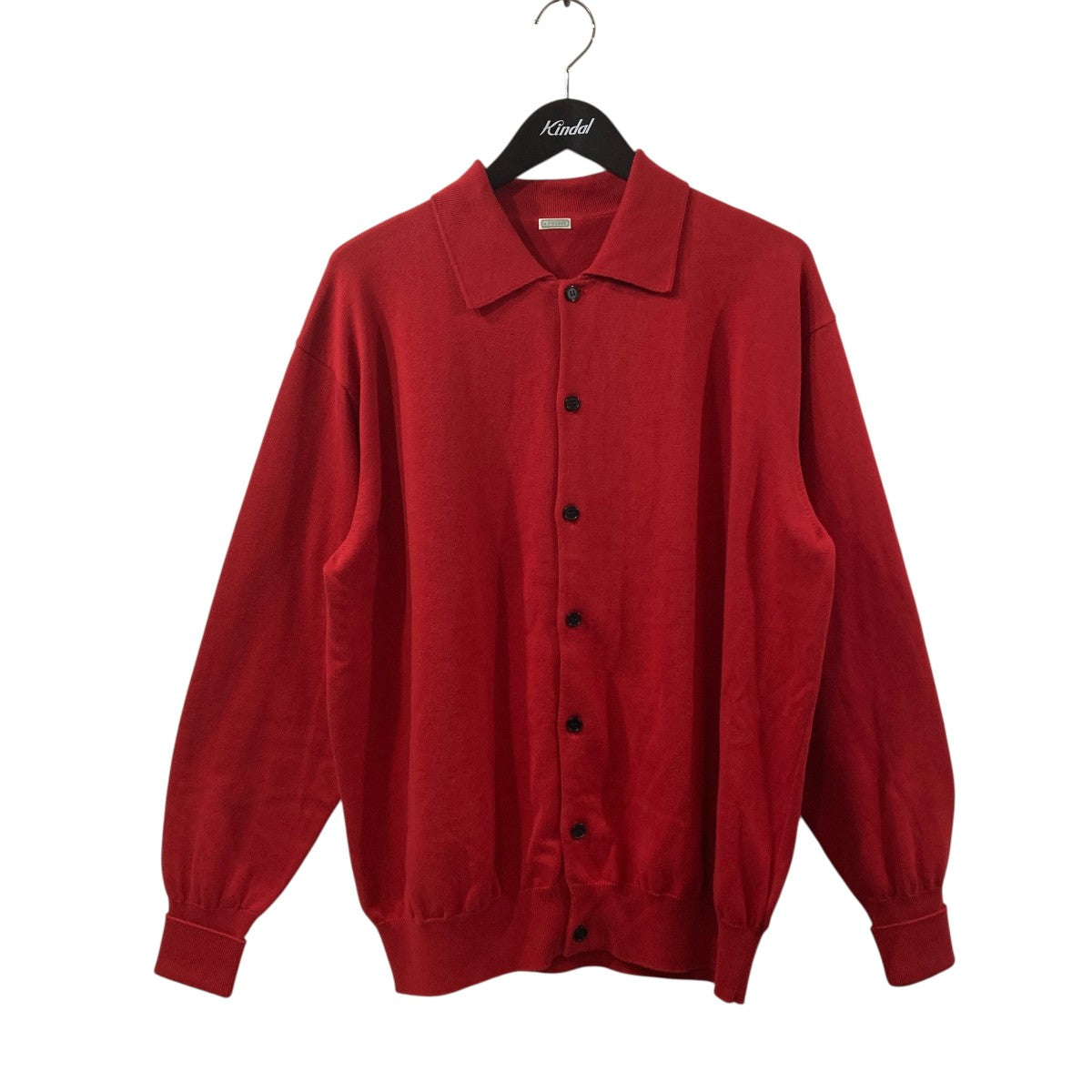 Cotton Kint Polo Collar Cardiganカーディガン24SAP-03-08K