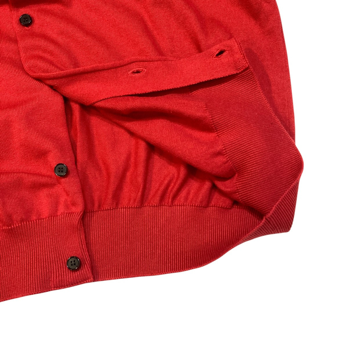 Cotton Kint Polo Collar Cardiganカーディガン24SAP-03-08K