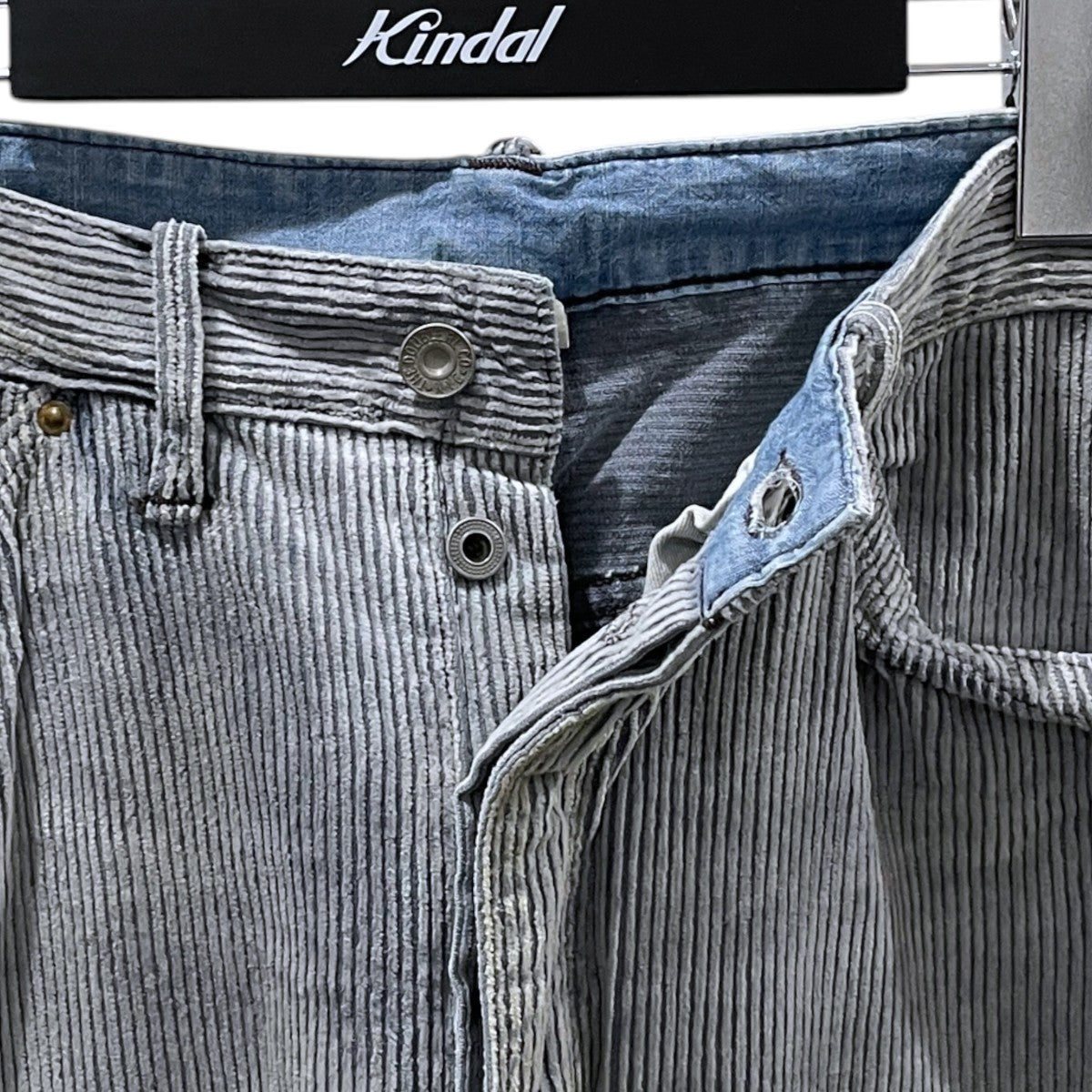 トレートフィット ディストレスト コーデュロイパンツ Straight Fit Distressed Corduroy Pant 782972009001