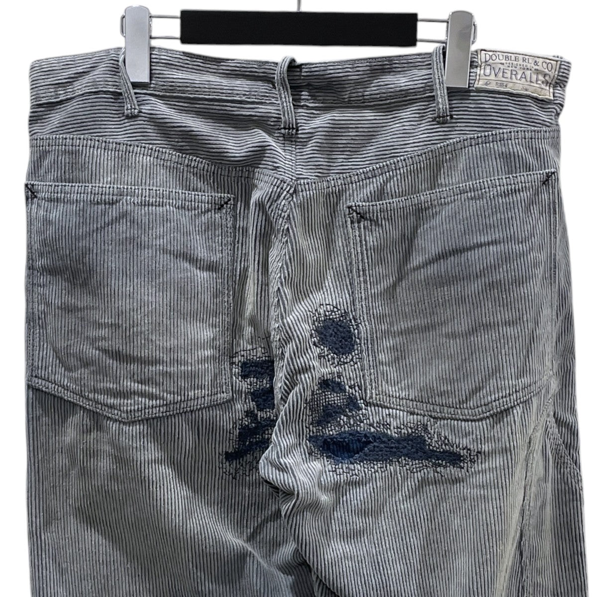 トレートフィット ディストレスト コーデュロイパンツ Straight Fit Distressed Corduroy Pant 782972009001