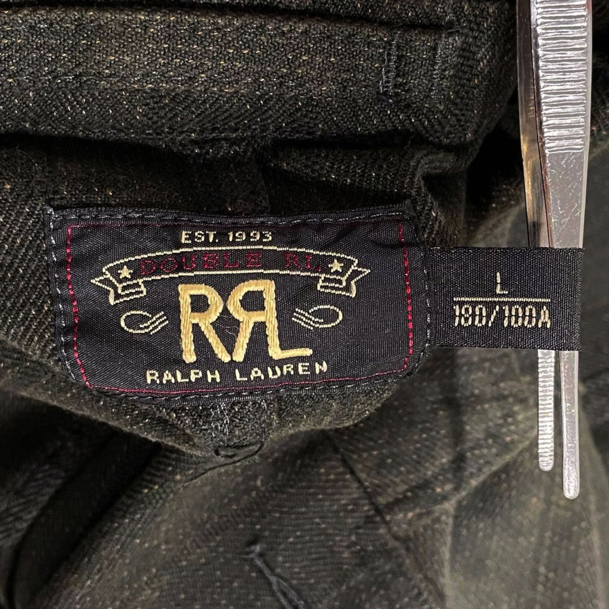 RRL ストライプ柄3Bジャケット 古着・中古-6枚目のアイテム画像