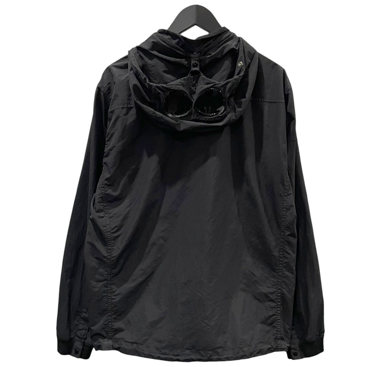 C．P COMPANY フーデッドナイロンシャツ Flatt Nylon Goggle Overshirt フラットナイロン ゴーグル オーバーシャツ 16CMOS018A-005991G 古着・中古-2枚目のアイテム画像