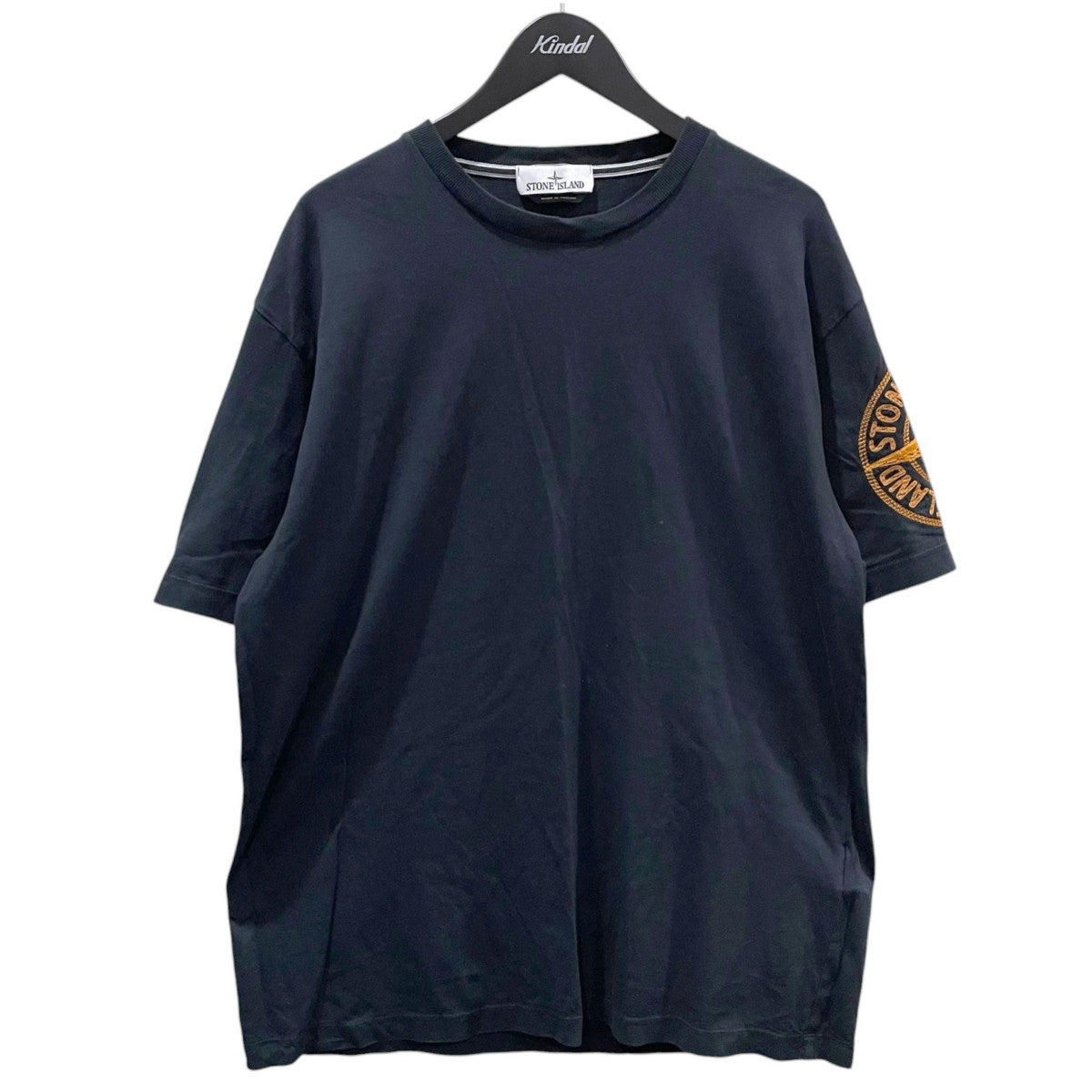 STONE ISLAND 刺繍Tシャツ STITCHES LOGO ONE SLEEVE TEE スティッチズ ロゴ ワン スリーブ ティー 781521578 古着・中古-1枚目のアイテム画像