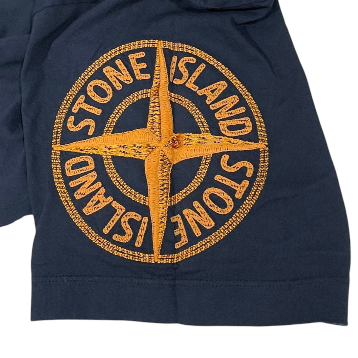 STONE ISLAND 刺繍Tシャツ STITCHES LOGO ONE SLEEVE TEE スティッチズ ロゴ ワン スリーブ ティー 781521578 古着・中古-4枚目のアイテム画像
