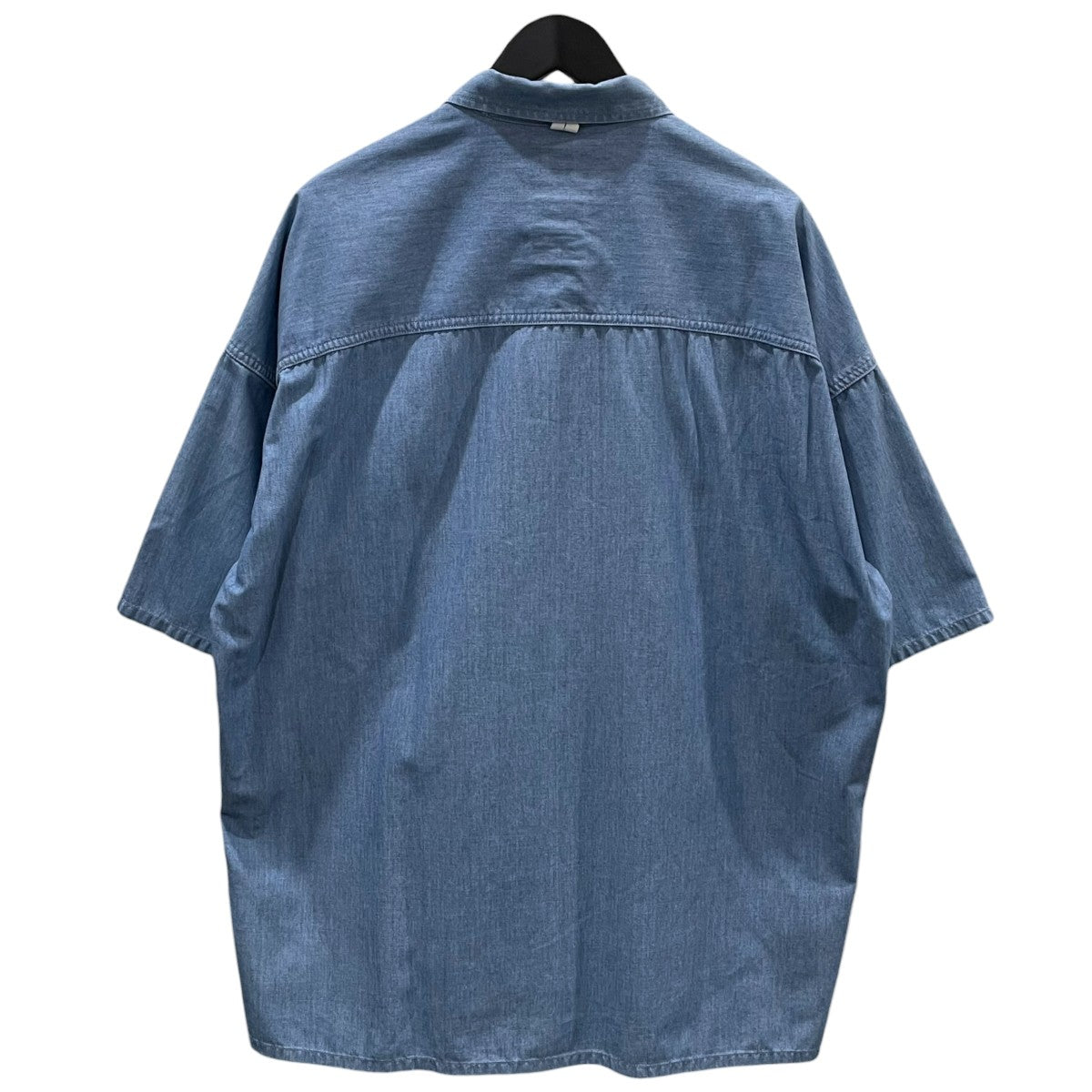 nanamica 半袖シャツ H／S Wind Chambray Shirt ハーフスリーブ ウィンド シャンブレーシャツ SUGS239 古着・中古-2枚目のアイテム画像