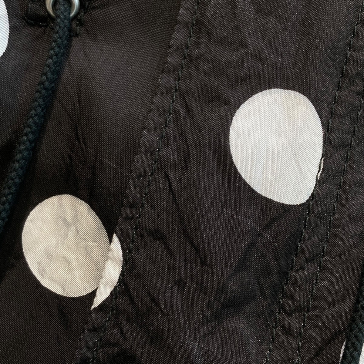 tricot COMME des GARCONS ドットフーデッドコートTO-C009 古着・中古-5枚目のアイテム画像