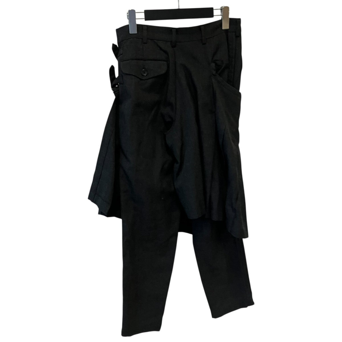 COMME des GARCONS HOMME PLUS プリーツレイヤードパンツPP-04037M 古着・中古-2枚目のアイテム画像