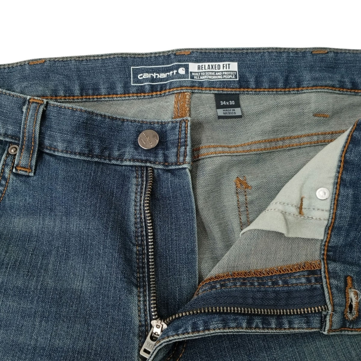 CarHartt デニムパンツBD4960 古着・中古-3枚目のアイテム画像