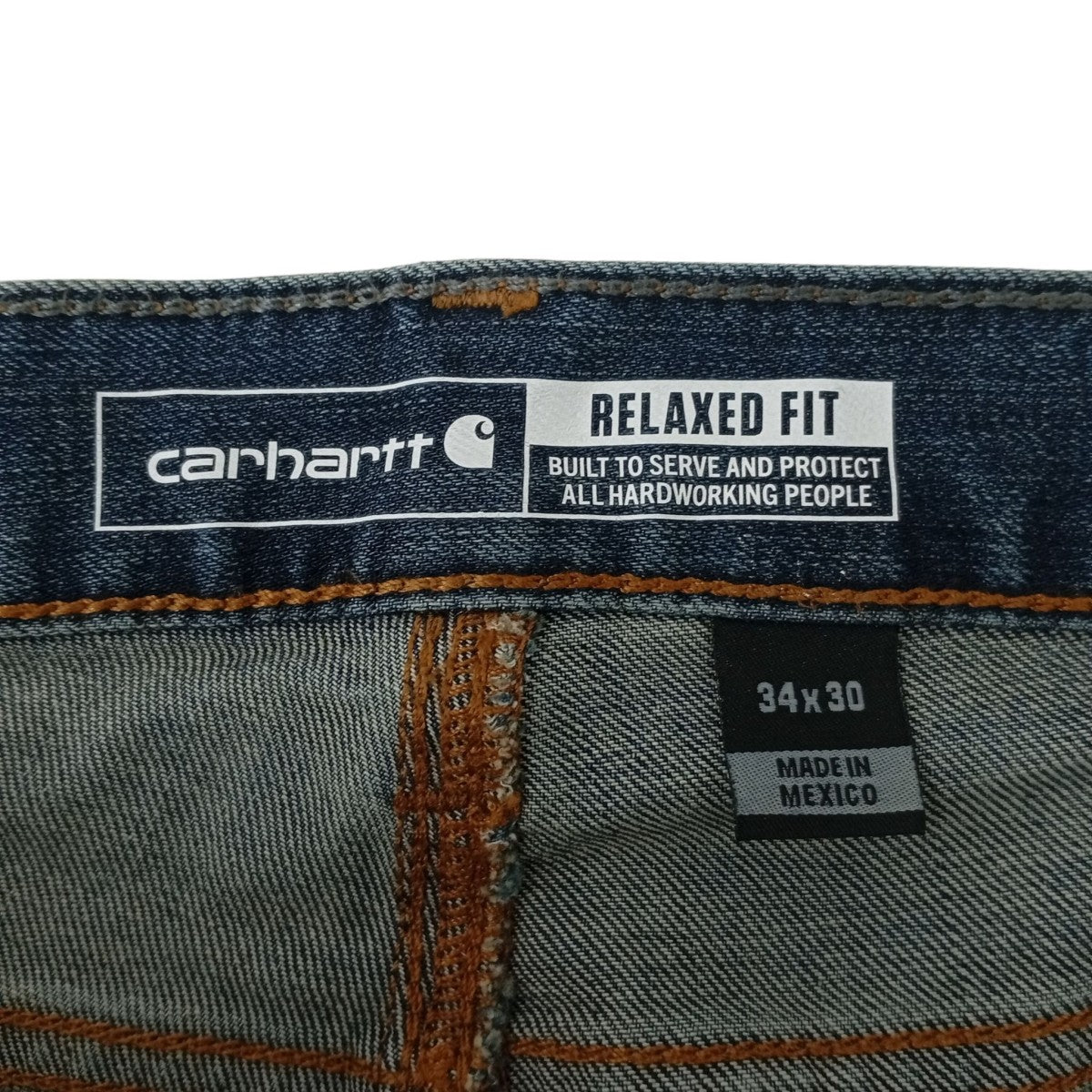 CarHartt デニムパンツBD4960 古着・中古-4枚目のアイテム画像