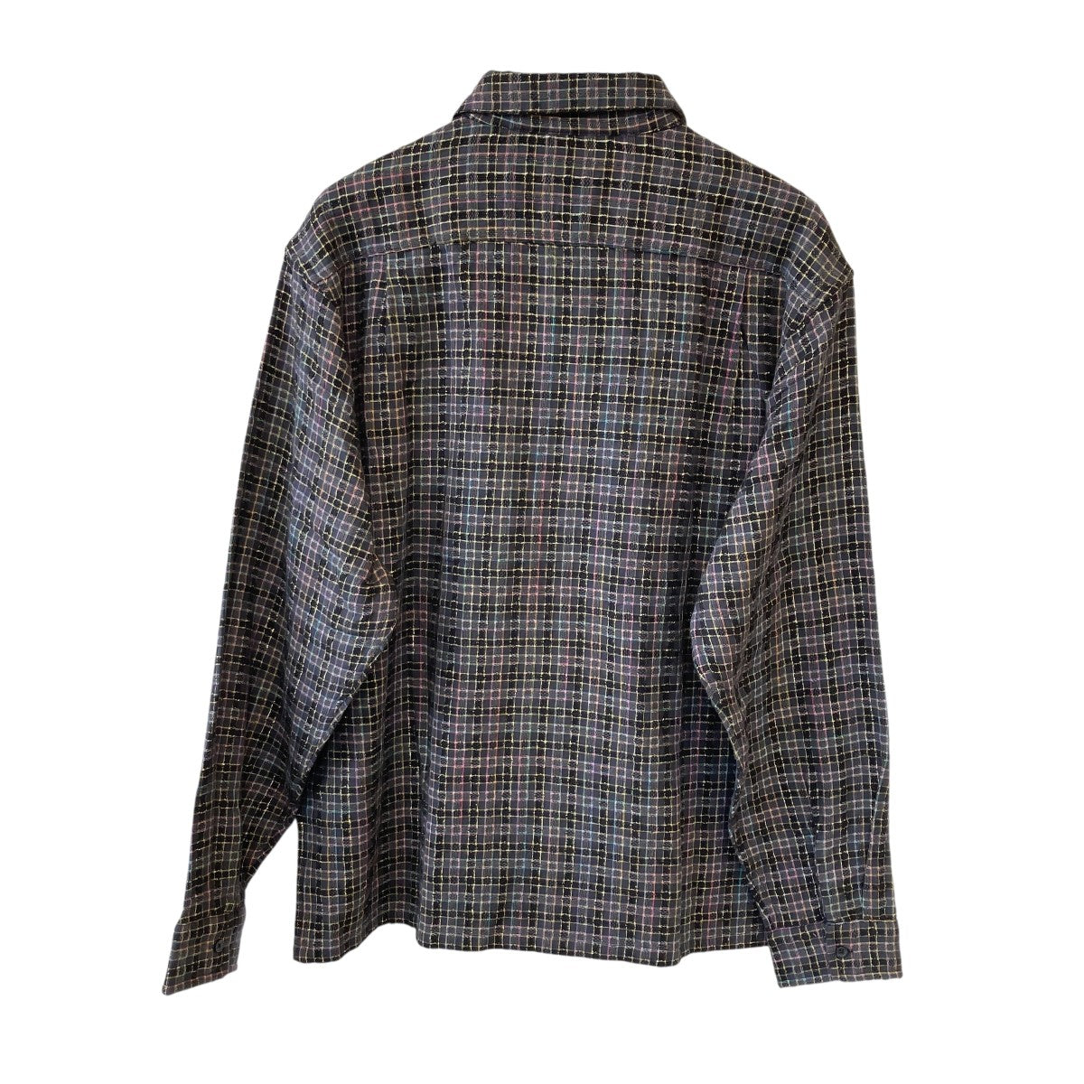 Supreme Metallic Plaid Zip Up Shirtジップジャケット 古着・中古-2枚目のアイテム画像