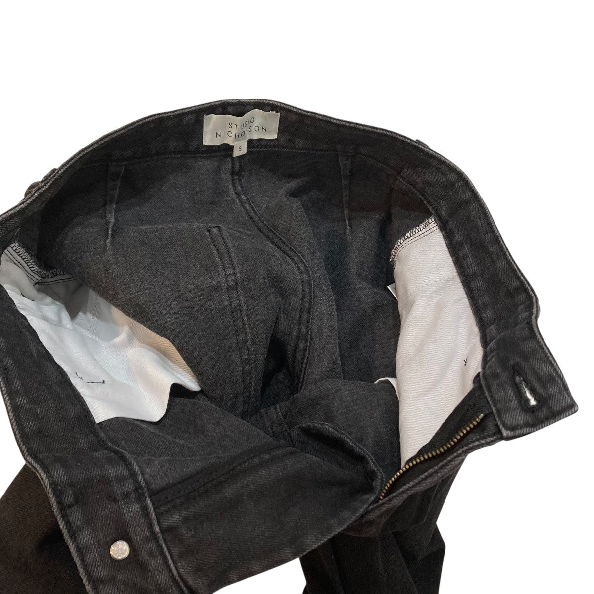 STUDIO NICHOLSON SELVEDGE DENIMデニムパンツSNM-029 古着・中古-6枚目のアイテム画像