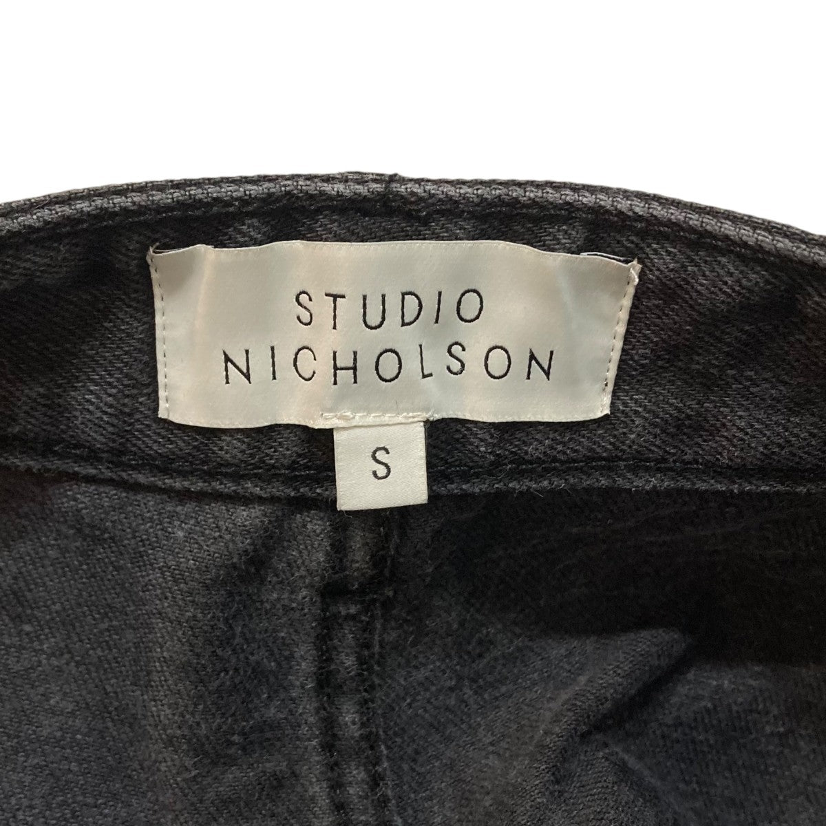 STUDIO NICHOLSON SELVEDGE DENIMデニムパンツSNM-029 古着・中古-7枚目のアイテム画像
