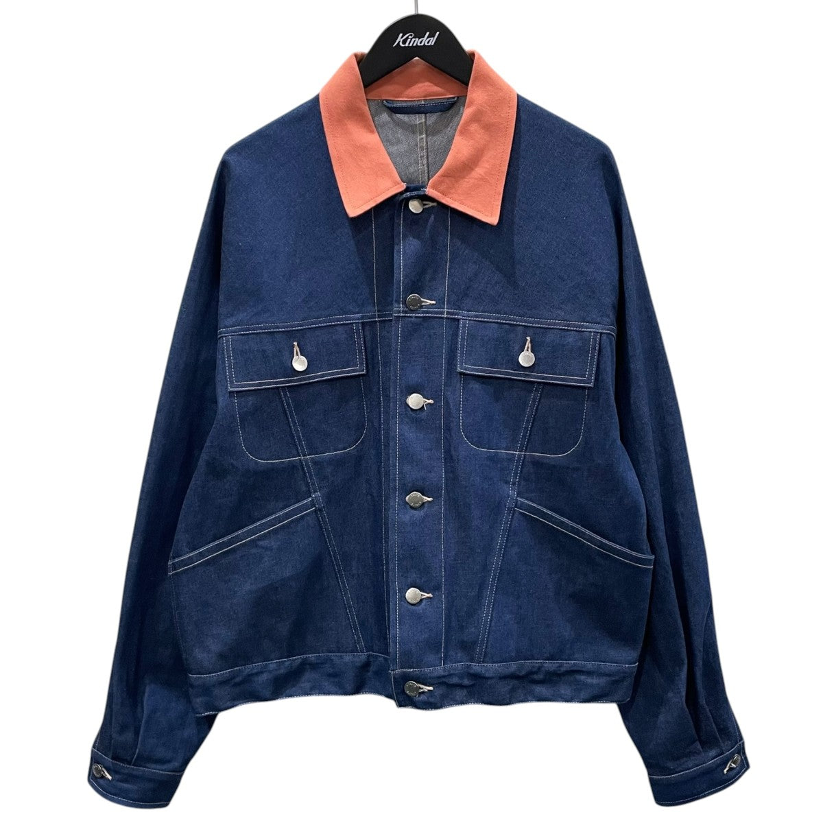 E．TAUTZ デニムジャケット DENIM JACKET 63-11-411001 古着・中古-1枚目のアイテム画像