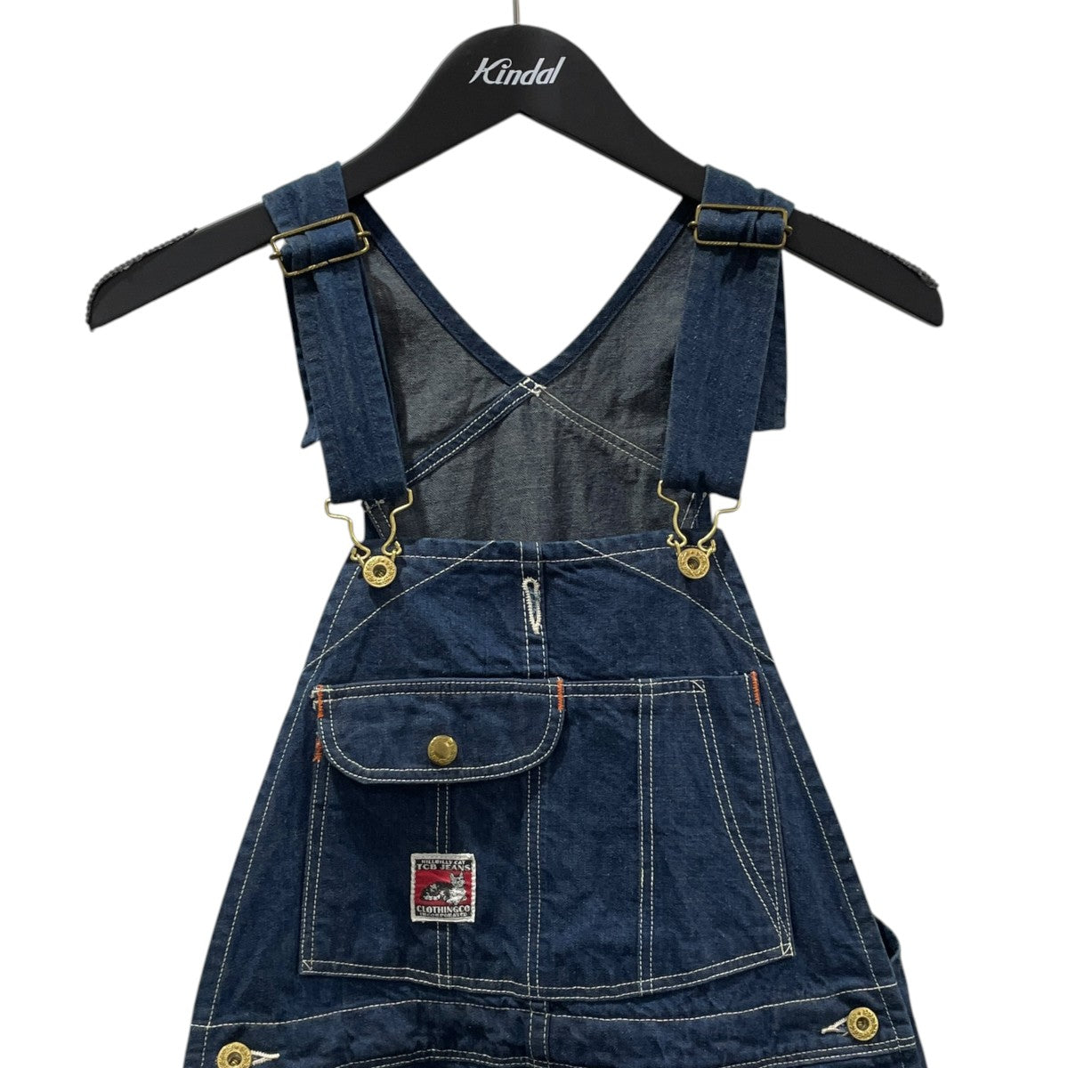 デニムオーバーオール Wrecking Crew Pants レックウザクルーパンツ
