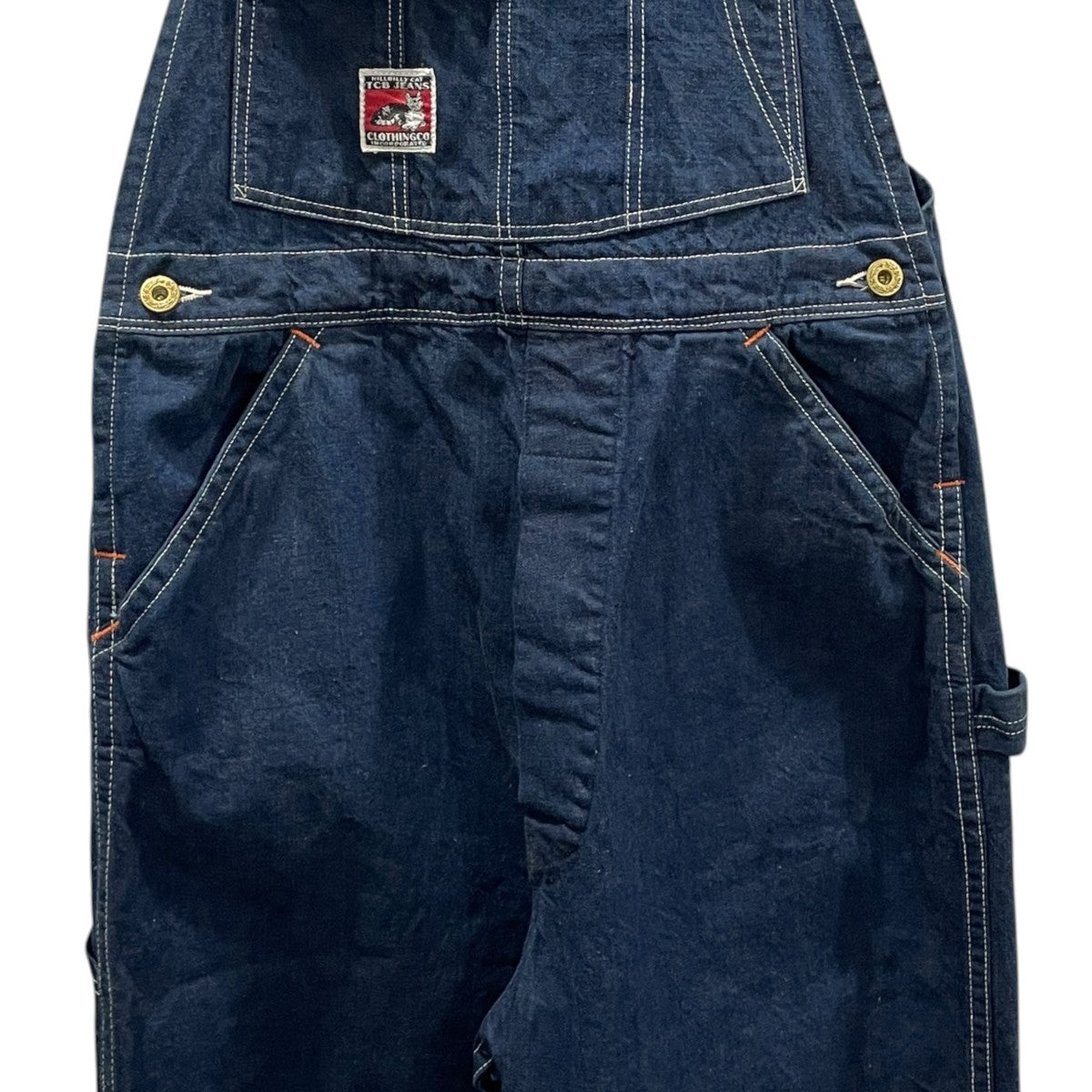 デニムオーバーオール Wrecking Crew Pants レックウザクルーパンツ