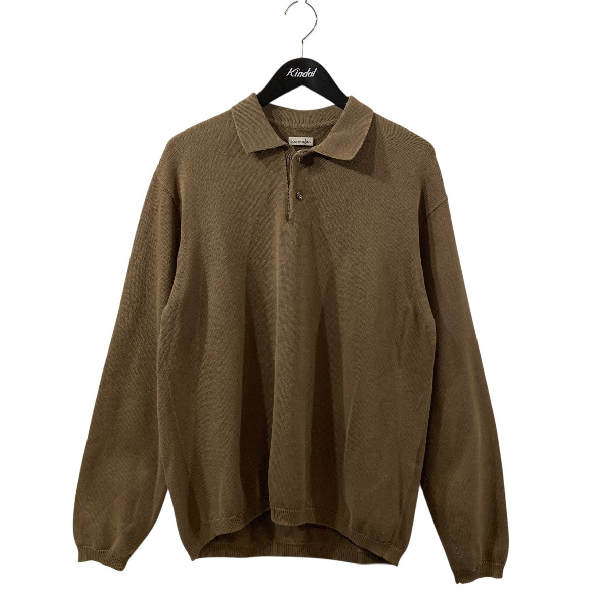 LIGHT GASS CTN LONG SLEEVE POLOSHIRTポロシャツ8113-105-0220
