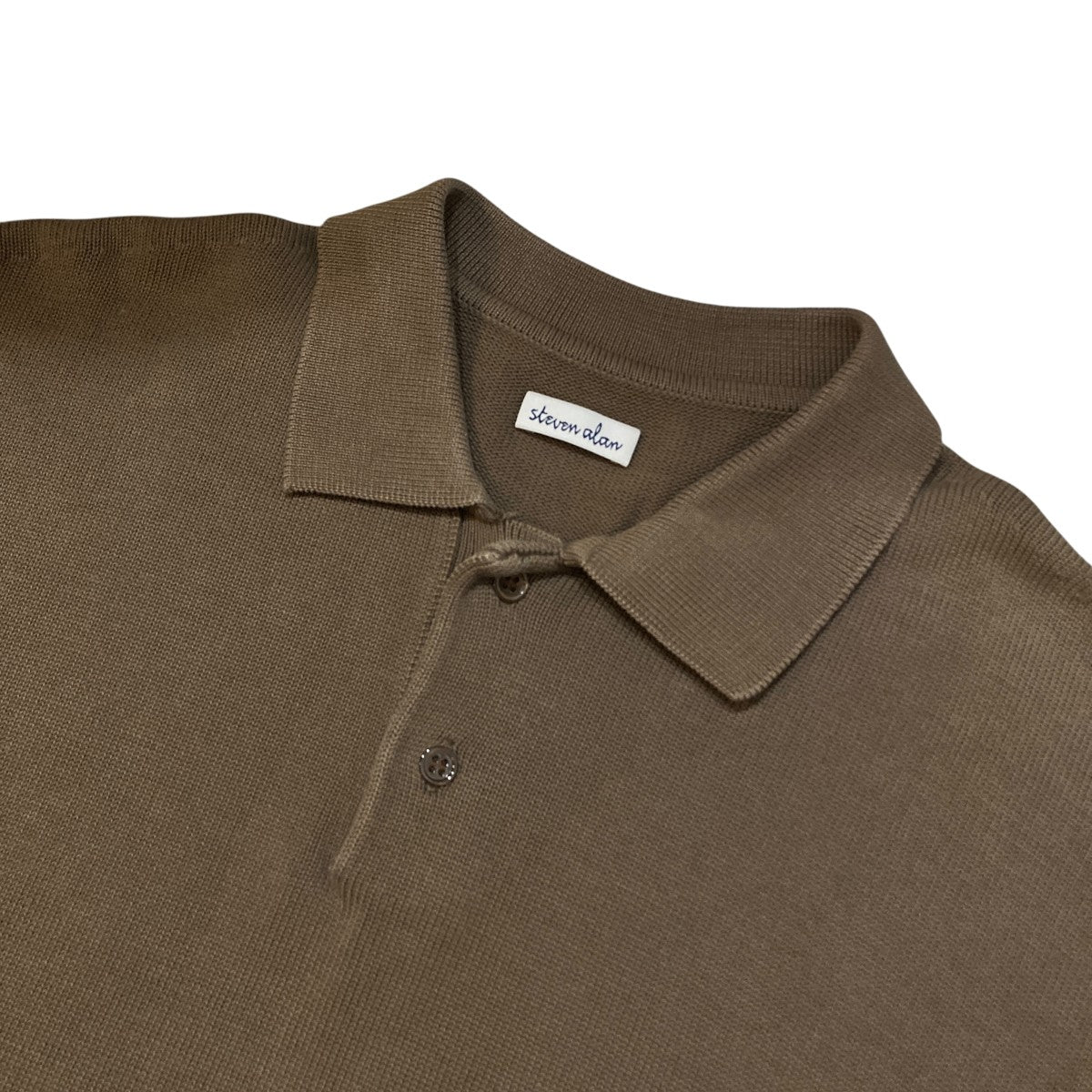 LIGHT GASS CTN LONG SLEEVE POLOSHIRTポロシャツ8113-105-0220