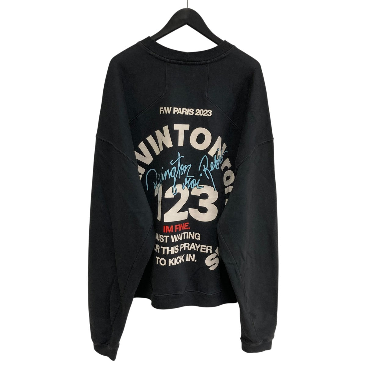 CVA PARIS FW CREWNECKトレーナー
