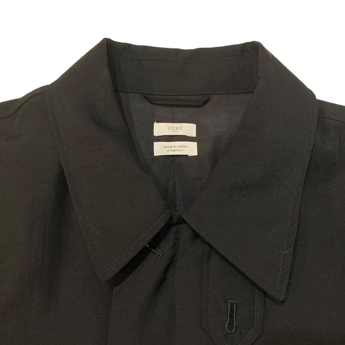 YOKE 26SSWool Nylon Flight JacketジャケットYK26SS01219B 古着・中古-3枚目のアイテム画像