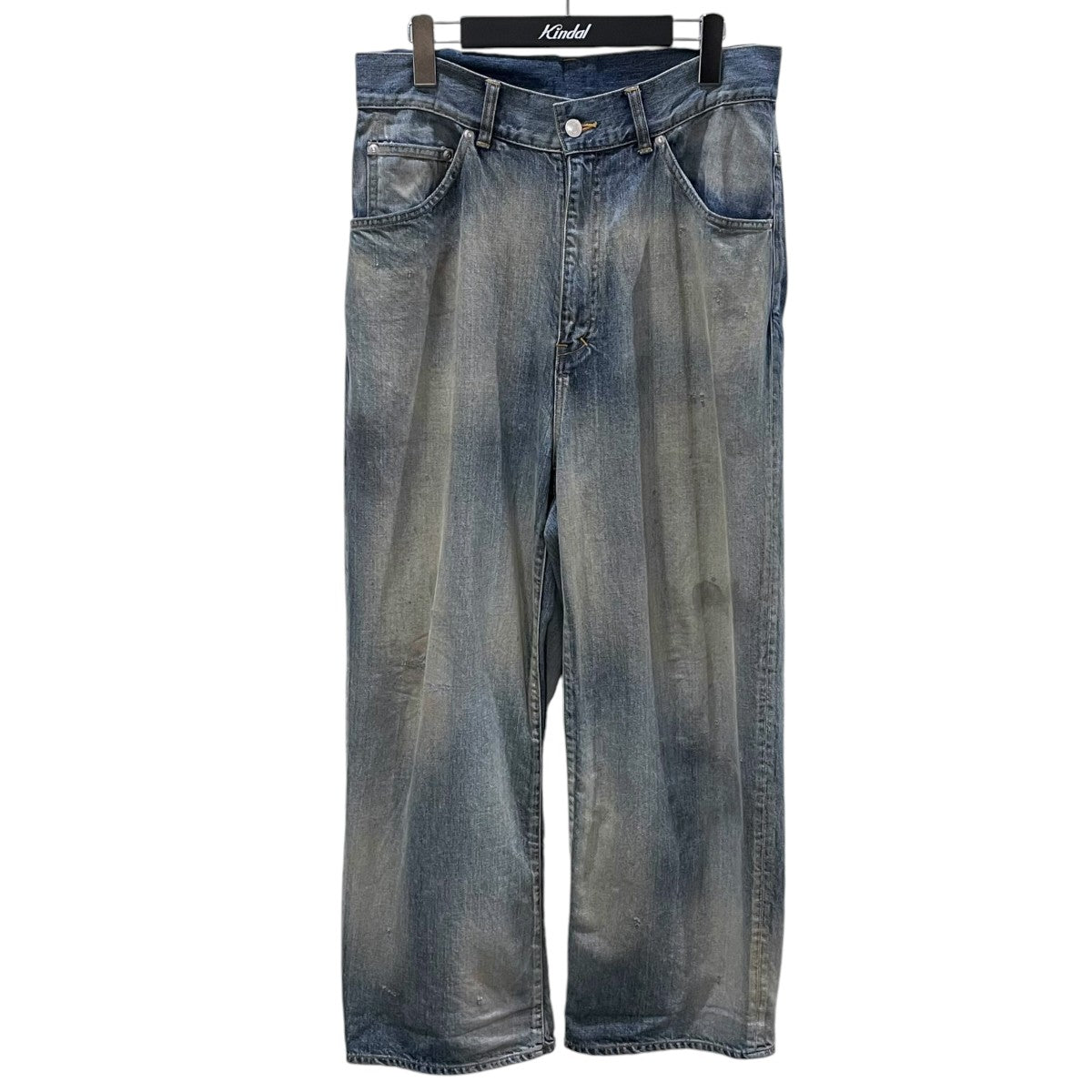 ANCELLM 26SS 加工デニムパンツ #01 MIDTAPERED 5P DENIM PANTS ANC-#01-26SS 古着・中古-1枚目のアイテム画像
